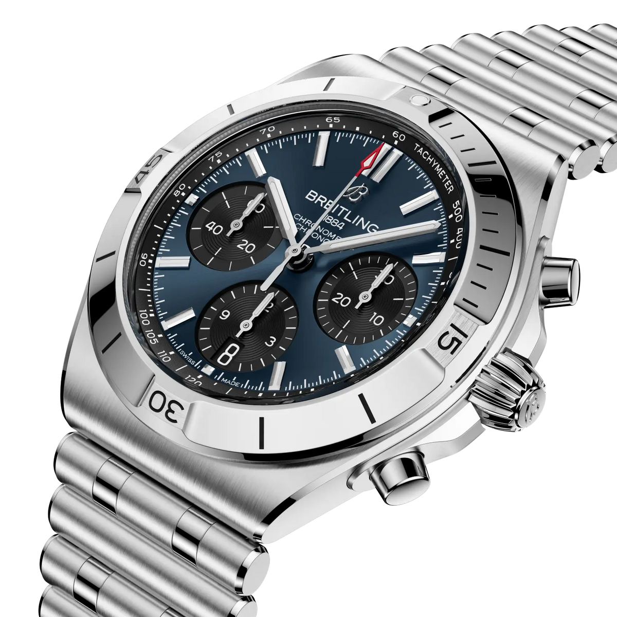 [SIMCHA-TOP500:BREITLING:AB0158101C1A1:02] Breitling Chronomat B01 Chronograph 42 – AB0158101C1A1 official image