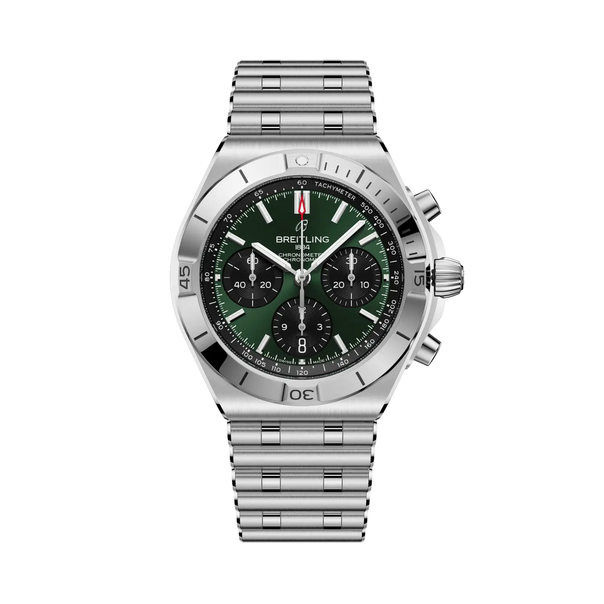 [SIMCHA-TOP500:BREITLING:AB0158101L1A1:01] Breitling Chronomat B01 Chronograph 42 – AB0158101L1A1 official image