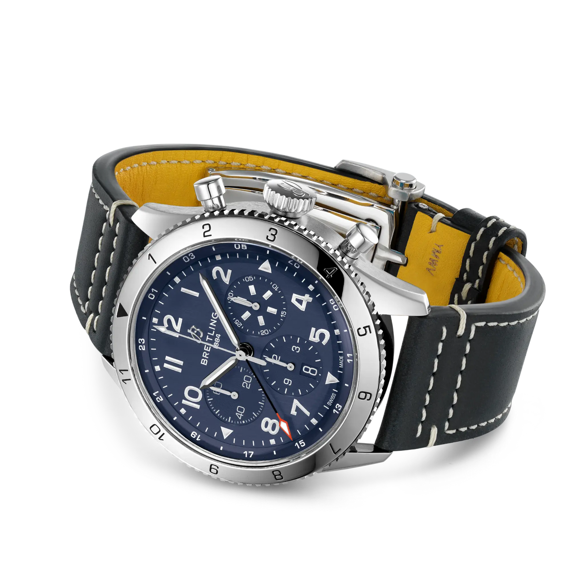 [SIMCHA-TOP500:BREITLING:AB04451A1C1X1:03] Breitling Classic AVI Super AVI B04 Chronograph GMT 46 Tribute to Vought F4U Corsair – AB04451A1C1X1 official image