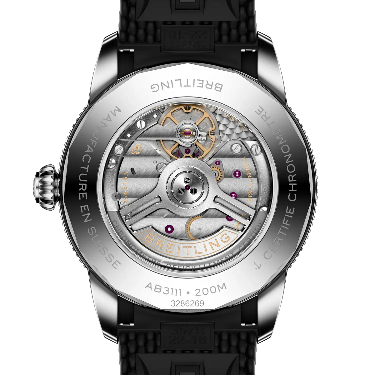 [SIMCHA-TOP500:BREITLING:AB3111241B1S1:04] Breitling Superocean Heritage B31 Automatic 42 – AB3111241B1S1 official image