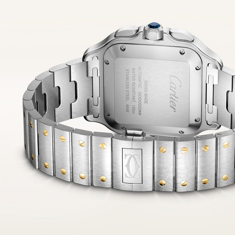 [SIMCHA-TOP500:CARTIER:W2SA0035:05] Cartier Santos de Cartier watch, reference W2SA0035, official image 5