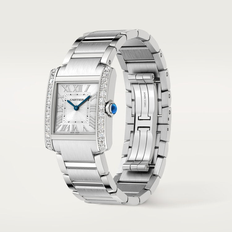 [SIMCHA-TOP500:CARTIER:W4TA0028:02] Cartier Tank Française watch, reference W4TA0028, official image 2