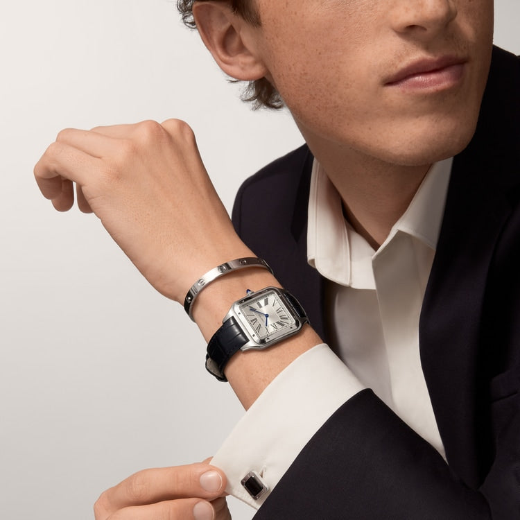 [SIMCHA-TOP500:CARTIER:WSSA0032:03] Cartier Santos-Dumont watch, reference WSSA0032, official image 3