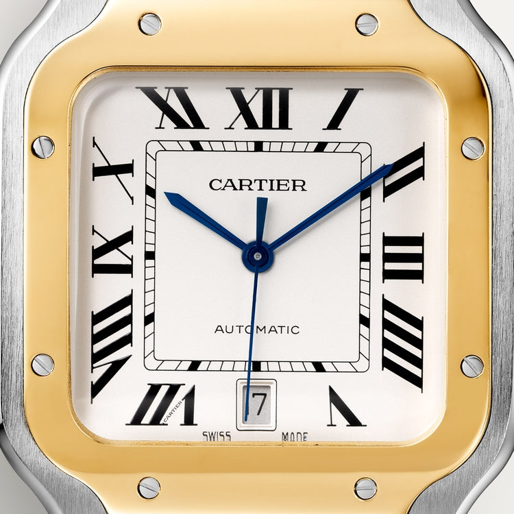 [SIMCHA-TOP500:CARTIER:W2SA0009:04] Cartier Santos de Cartier watch, reference W2SA0009, official image 4