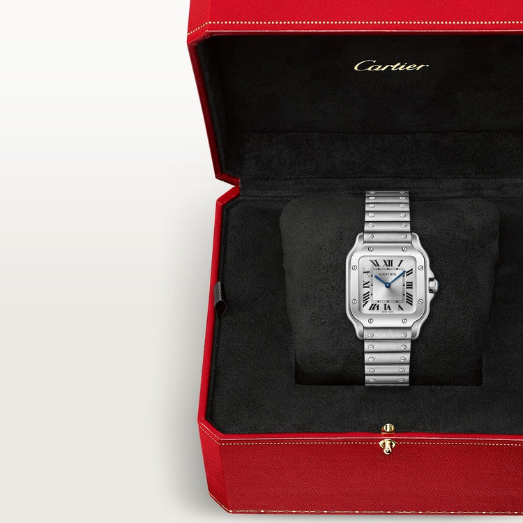 [SIMCHA-TOP500:CARTIER:WSSA0082:09] Cartier Santos de Cartier watch, reference WSSA0082, official image 9