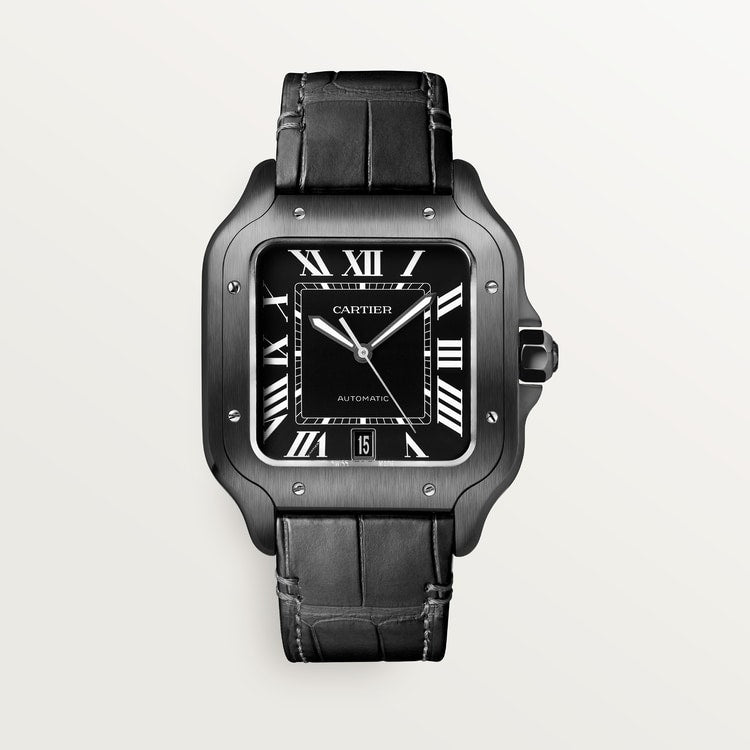 [SIMCHA-TOP500:CARTIER:WSSA0039:01] Cartier Santos de Cartier watch, reference WSSA0039, official front hero