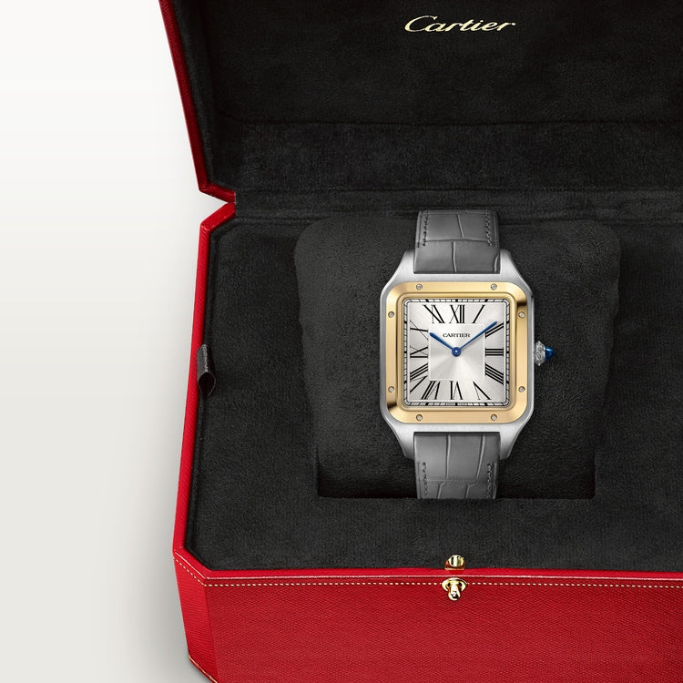 [SIMCHA-TOP500:CARTIER:W2SA0034:07] Cartier Santos-Dumont watch, reference W2SA0034, official image 7