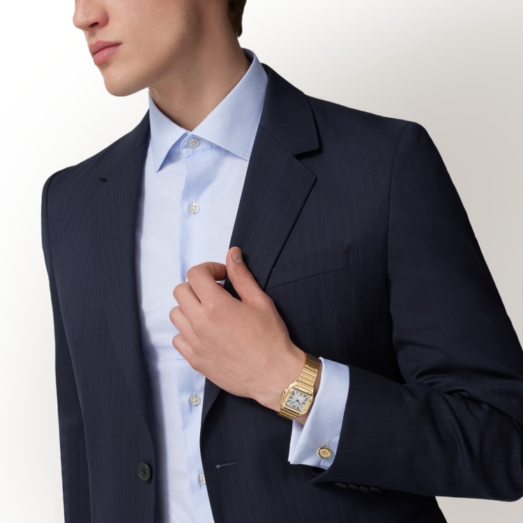 [SIMCHA-TOP500:CARTIER:WGSA0107:02] Cartier Santos de Cartier watch, reference WGSA0107, official image 2