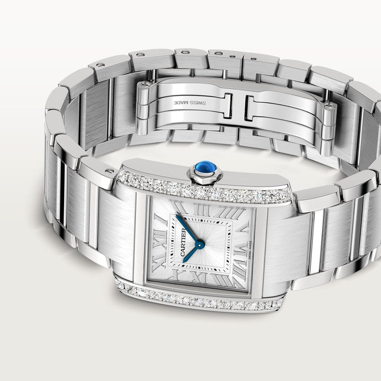 [SIMCHA-TOP500:CARTIER:W4TA0028:08] Cartier Tank Française watch, reference W4TA0028, official image 8