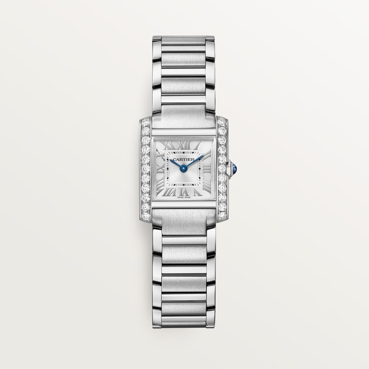 [SIMCHA-TOP500:CARTIER:W4TA0029:01] Cartier Tank Française watch, reference W4TA0029, official front hero