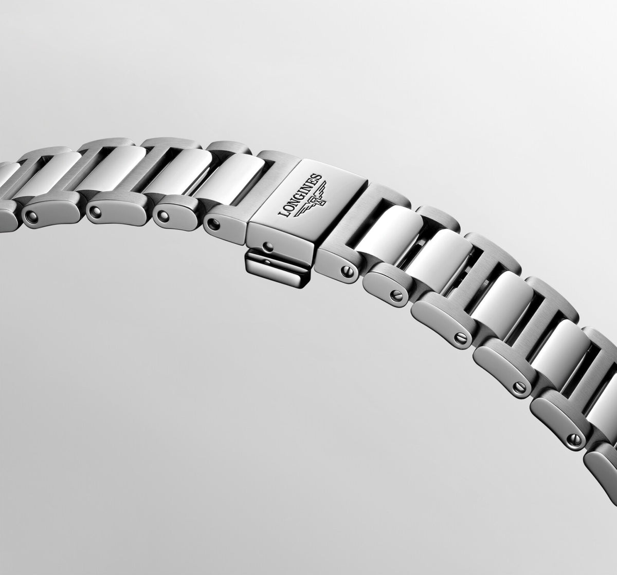 [SIMCHA-OFFICIAL-GALLERY:L3.430.4.72.6:08] Longines Conquest 34.00mm Automatic Sunray silver Dial Stainless Steel Bracelet Watch — official gallery view 8
