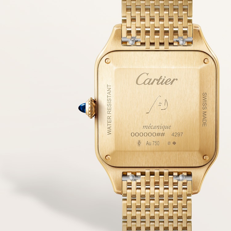 [SIMCHA-TOP500:CARTIER:WGSA0122:04] Cartier Santos-Dumont watch, reference WGSA0122, official image 4