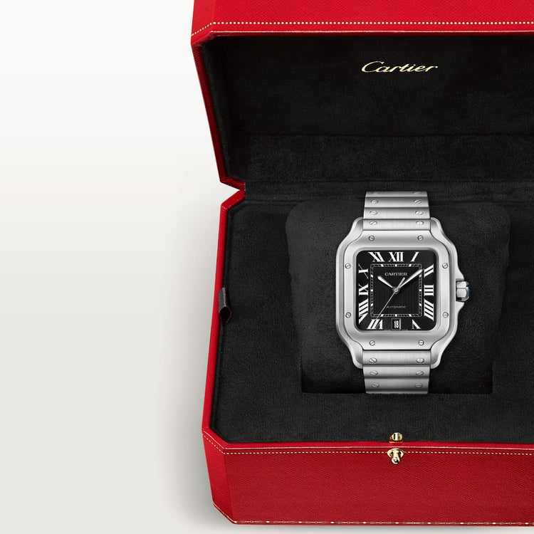 [SIMCHA-TOP500:CARTIER:WSSA0096:08] Cartier Santos de Cartier watch, reference WSSA0096, official image 8