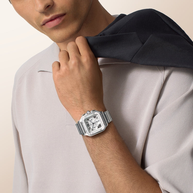 [SIMCHA-TOP500:CARTIER:WSSA0083:02] Cartier Santos de Cartier watch, reference WSSA0083, official image 2
