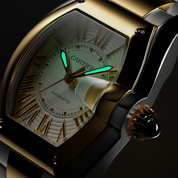 [SIMCHA-TOP500:CARTIER:W2RD0010:05] Cartier Roadster watch, reference W2RD0010, official image 5