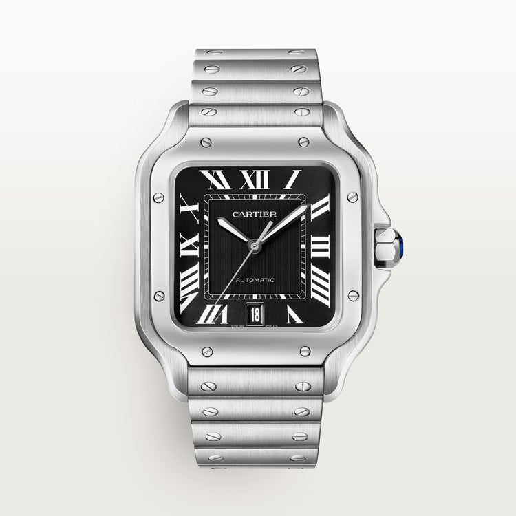 [SIMCHA-TOP500:CARTIER:WSSA0096:01] Cartier Santos de Cartier watch, reference WSSA0096, official front hero
