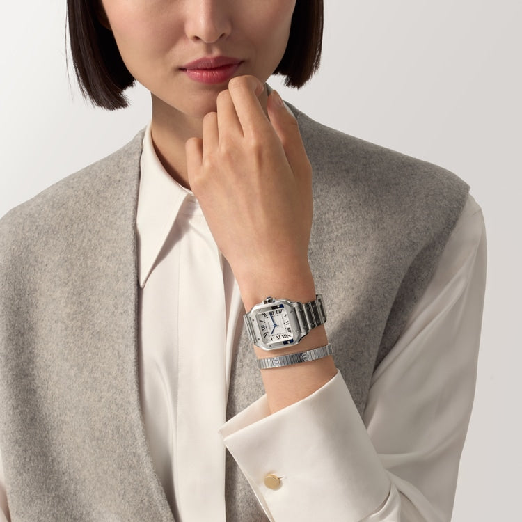 [SIMCHA-TOP500:CARTIER:WSSA0029:02] Cartier Santos de Cartier watch, reference WSSA0029, official image 2