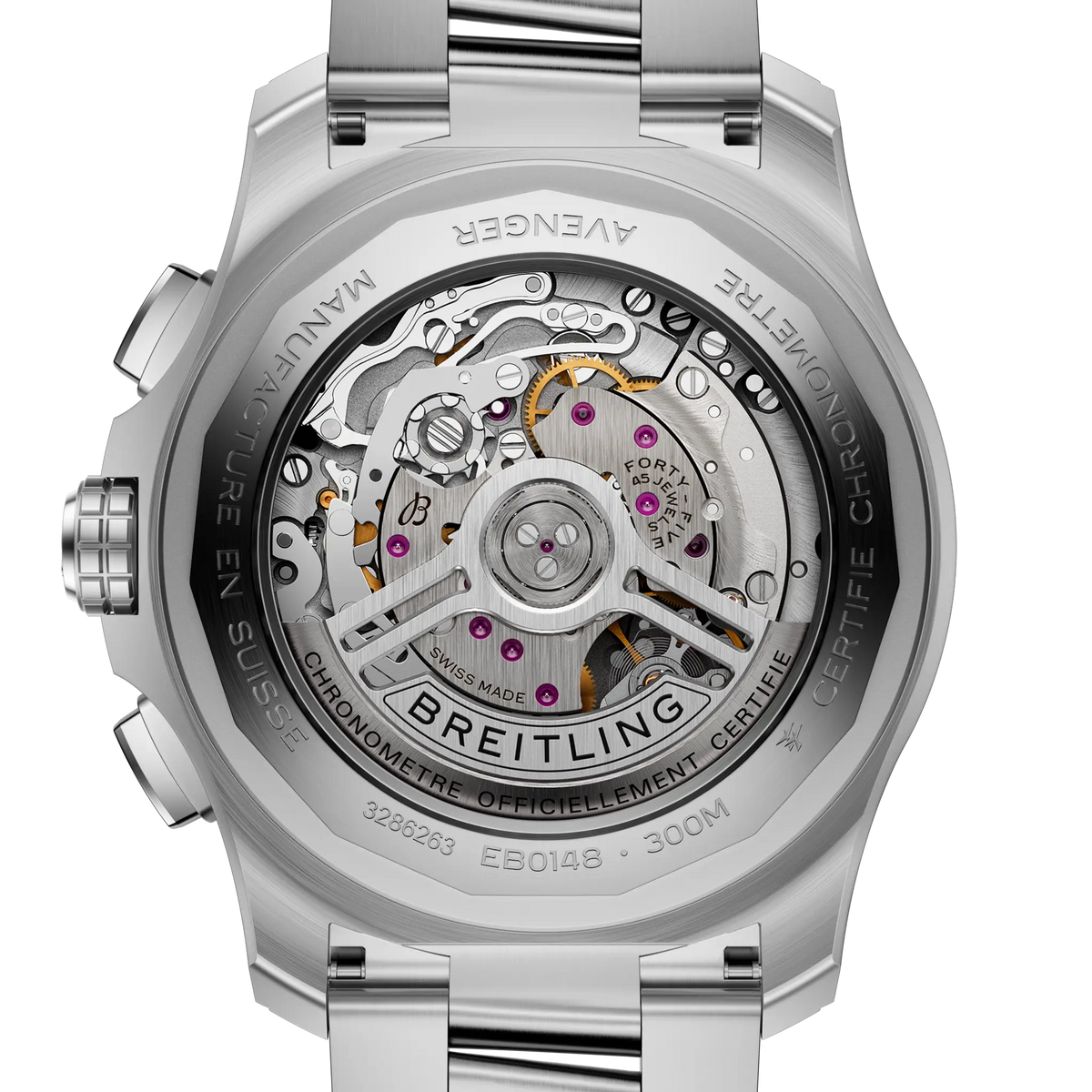 [SIMCHA-TOP500:BREITLING:EB0148101C1E1:04] Breitling Super Avenger B01 Chronograph 46 – EB0148101C1E1 official image