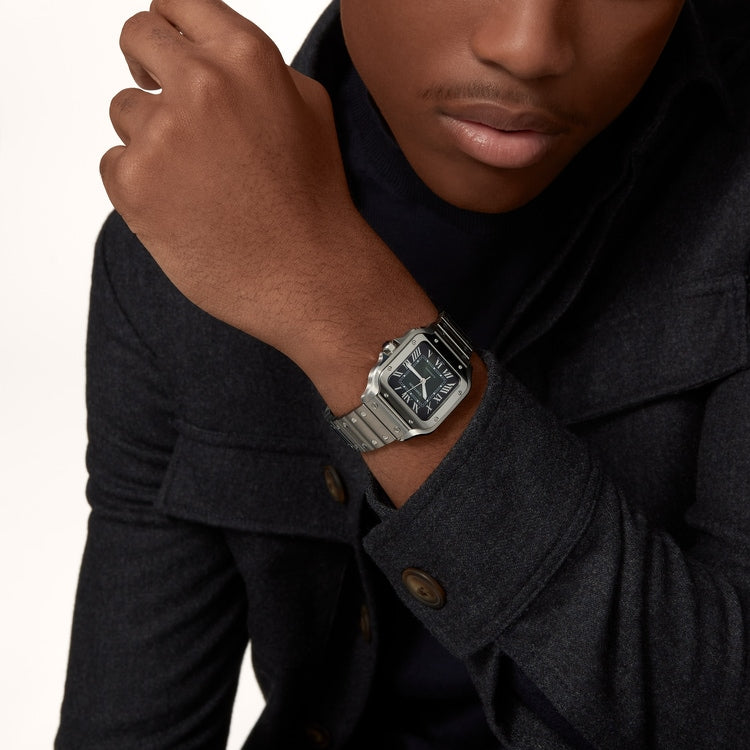 [SIMCHA-TOP500:CARTIER:WSSA0061:02] Cartier Santos de Cartier watch, reference WSSA0061, official image 2