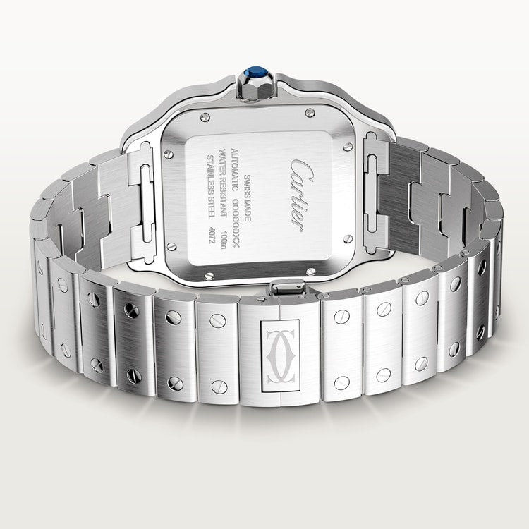 [SIMCHA-TOP500:CARTIER:WSSA0018:11] Cartier Santos de Cartier watch, reference WSSA0018, official image 11