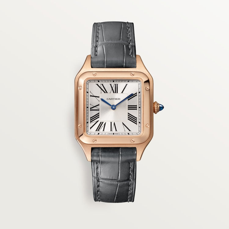 [SIMCHA-TOP500:CARTIER:WGSA0117:01] Cartier Santos-Dumont watch, reference WGSA0117, official front hero