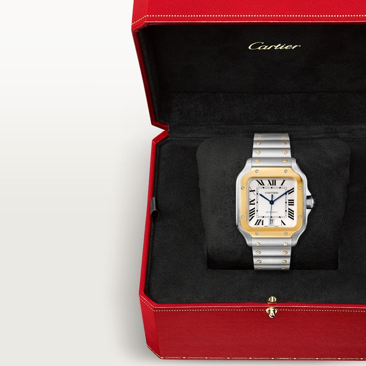 [SIMCHA-TOP500:CARTIER:W2SA0009:13] Cartier Santos de Cartier watch, reference W2SA0009, official image 13
