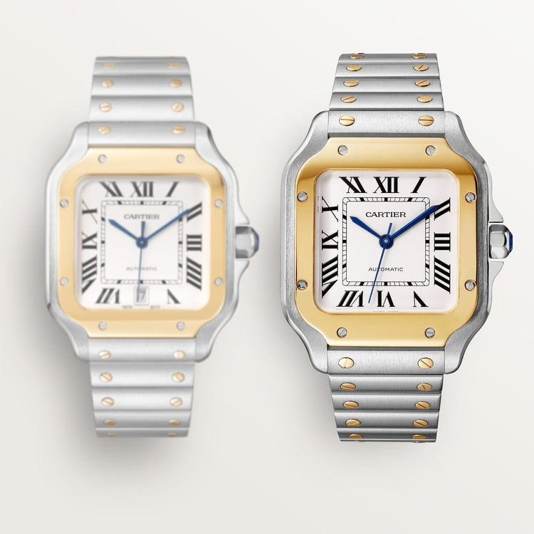[SIMCHA-TOP500:CARTIER:W2SA0009:12] Cartier Santos de Cartier watch, reference W2SA0009, official image 12