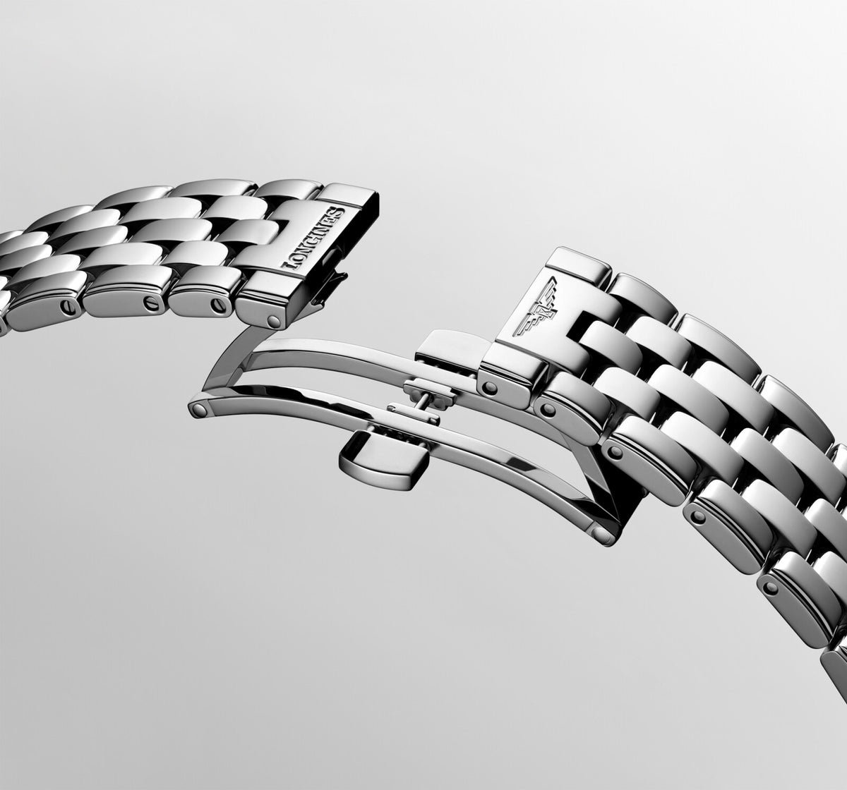 [SIMCHA-OFFICIAL-GALLERY:L4.984.4.18.6:06] Longines Flagship Classic 40.00mm Automatic White matt Dial Stainless Steel Bracelet Watch — official gallery view 6