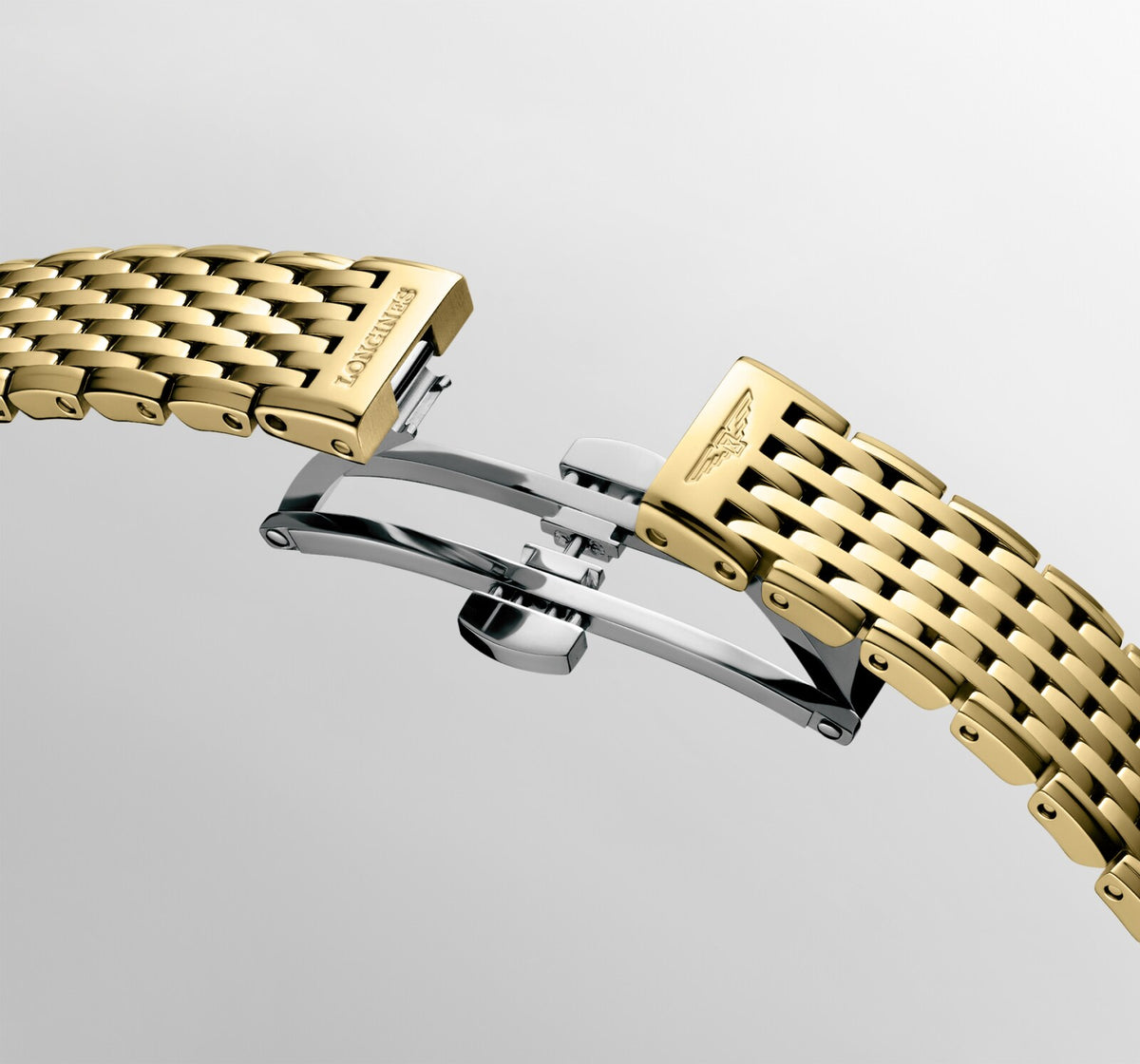 [SIMCHA-OFFICIAL-GALLERY:L4.209.2.37.E:07] Longines La Grande Classique 24.00mm Quartz Gilt Dial Yellow Bracelet Watch — official gallery view 7