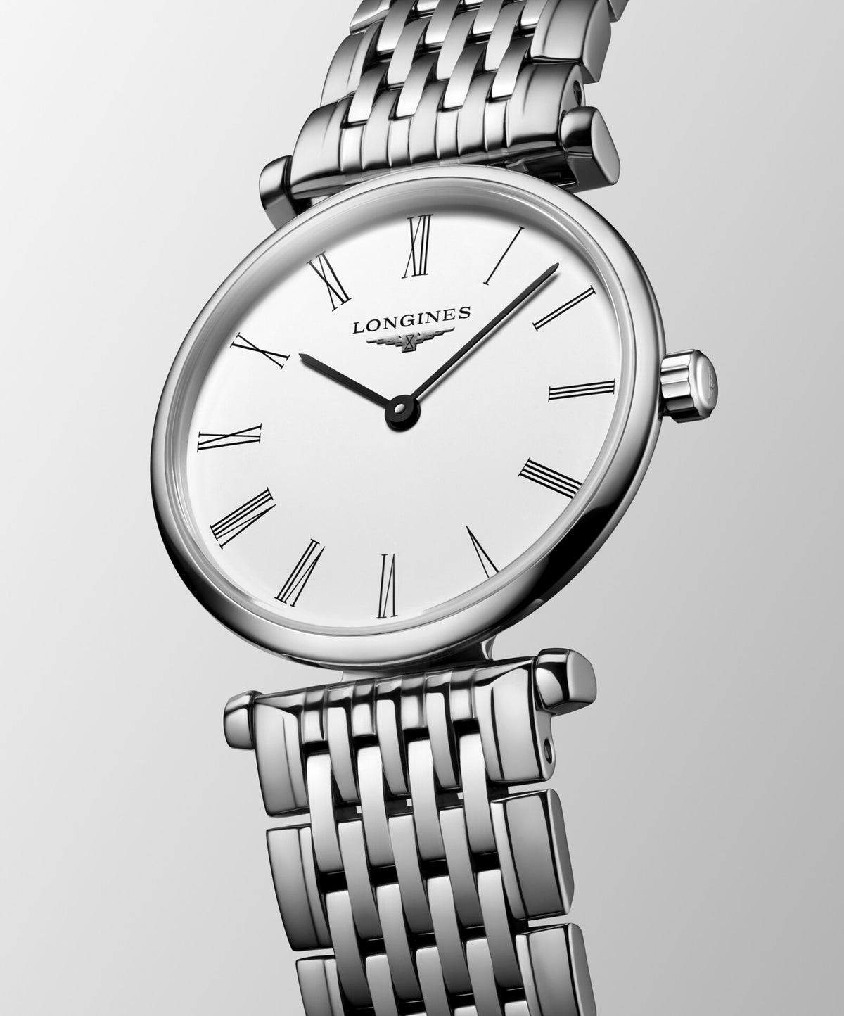 [SIMCHA-OFFICIAL-GALLERY:L4.209.4.11.C:03] Longines La Grande Classique 24.00mm Quartz White Dial Stainless Steel Bracelet Watch — official gallery view 3