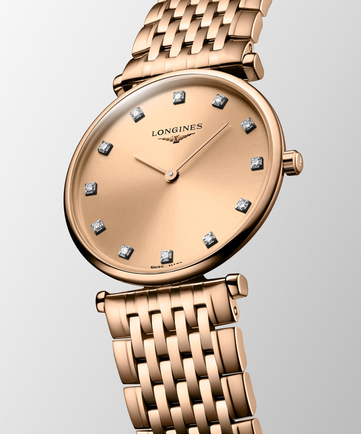[SIMCHA-OFFICIAL-GALLERY:L4.512.1.90.E:04] Longines La Grande Classique 29.00mm Quartz Red Dial Red Bracelet Watch — official gallery view 4