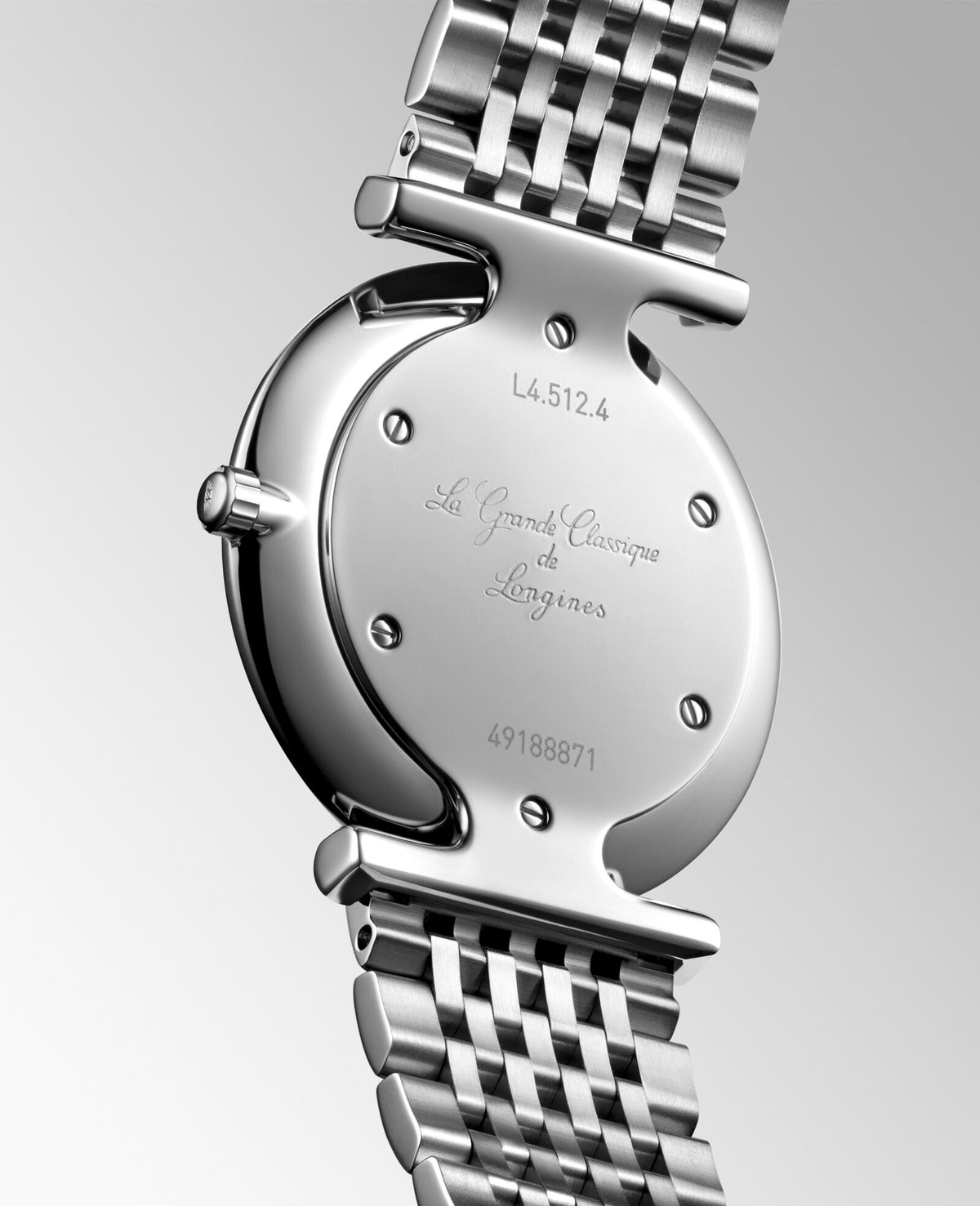 [SIMCHA-OFFICIAL-GALLERY:L4.512.4.11.C:05] Longines La Grande Classique 29.00mm Quartz White Dial Stainless Steel Bracelet Watch — official gallery view 5