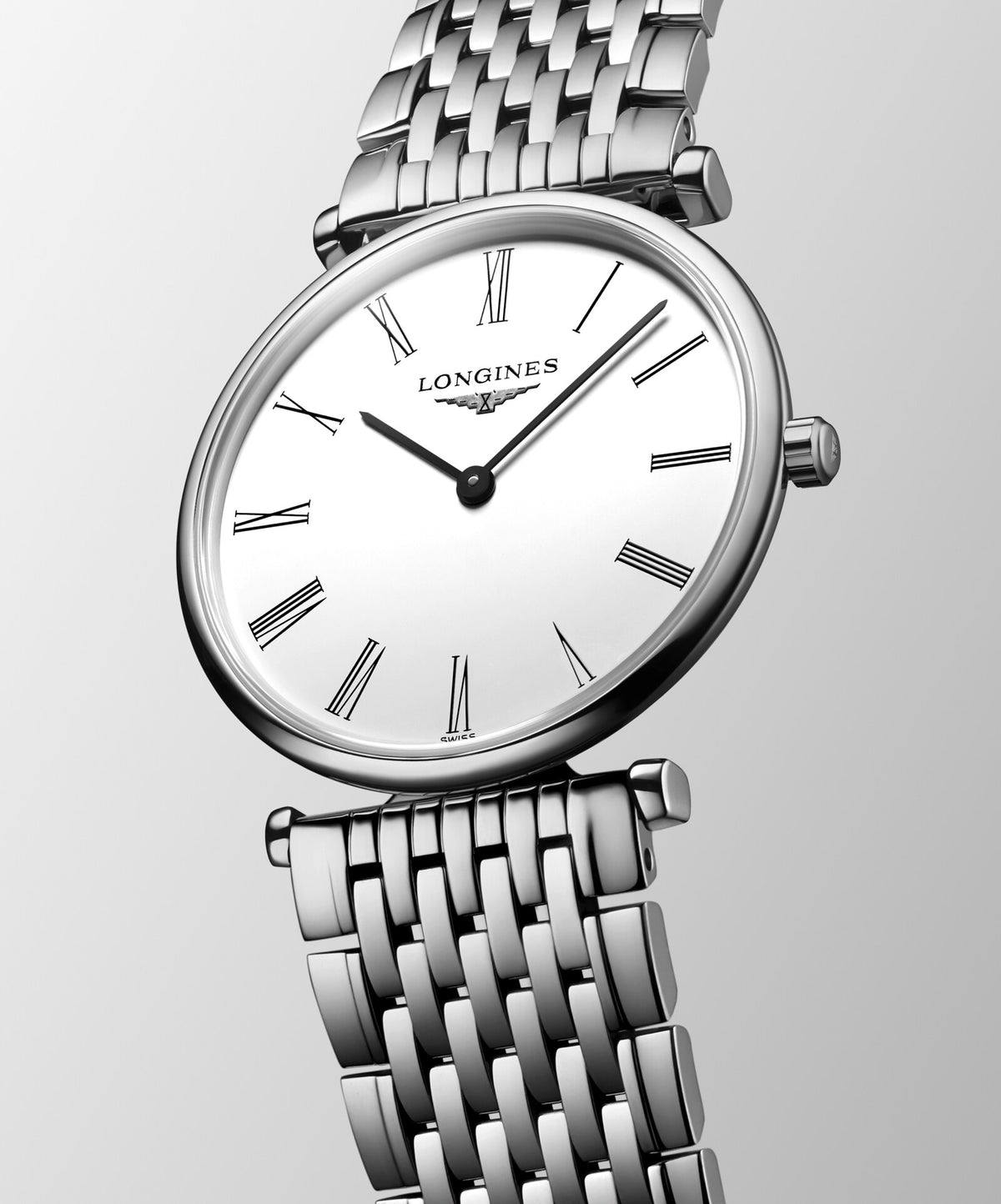 [SIMCHA-OFFICIAL-GALLERY:L4.512.4.11.C:04] Longines La Grande Classique 29.00mm Quartz White Dial Stainless Steel Bracelet Watch — official gallery view 4