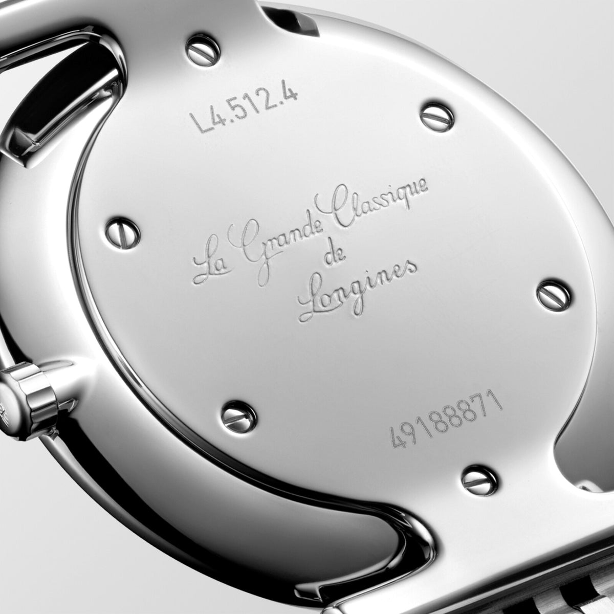 [SIMCHA-OFFICIAL-GALLERY:L4.512.4.11.C:03] Longines La Grande Classique 29.00mm Quartz White Dial Stainless Steel Bracelet Watch — official gallery view 3