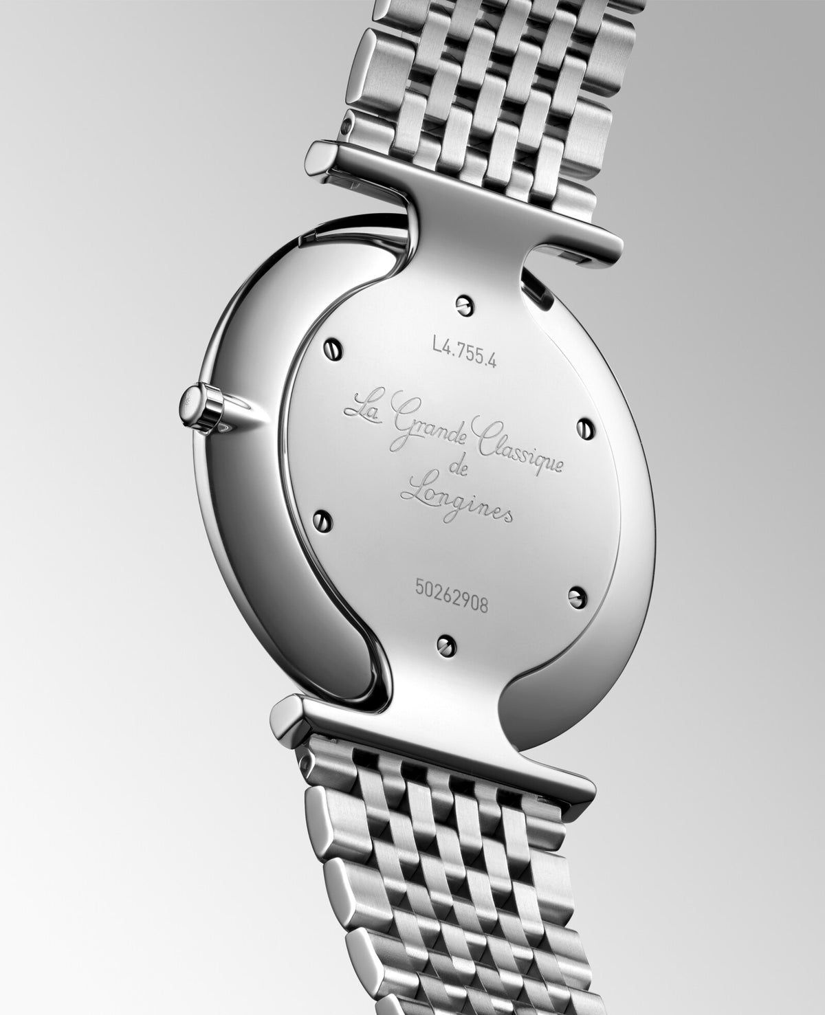 [SIMCHA-OFFICIAL-GALLERY:L4.755.4.11.C:04] Longines La Grande Classique 36.00mm Quartz White Dial Stainless Steel Bracelet Watch — official gallery view 4