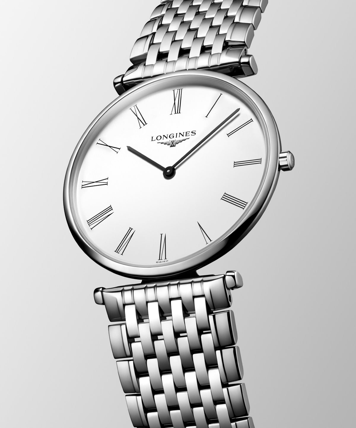 [SIMCHA-OFFICIAL-GALLERY:L4.755.4.11.C:03] Longines La Grande Classique 36.00mm Quartz White Dial Stainless Steel Bracelet Watch — official gallery view 3