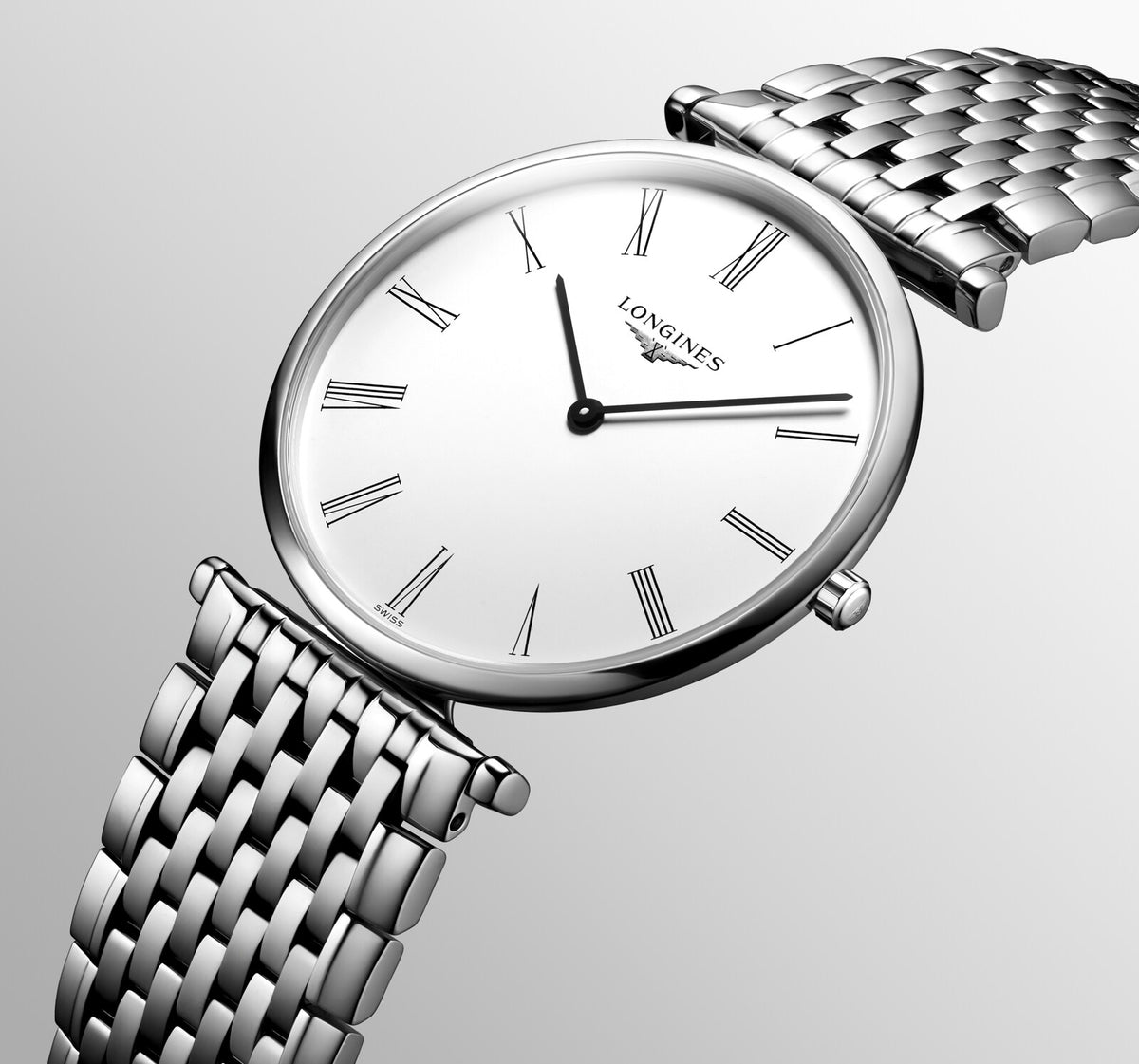 [SIMCHA-OFFICIAL-GALLERY:L4.755.4.11.C:07] Longines La Grande Classique 36.00mm Quartz White Dial Stainless Steel Bracelet Watch — official gallery view 7