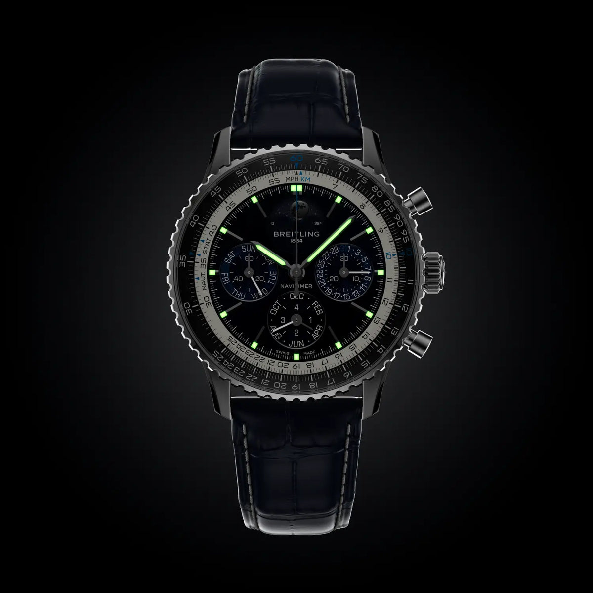 [SIMCHA-TOP500:BREITLING:LB19211A1C1P1:05] Breitling Navitimer B19 Chronograph 43 Perpetual Calendar – LB19211A1C1P1 official image