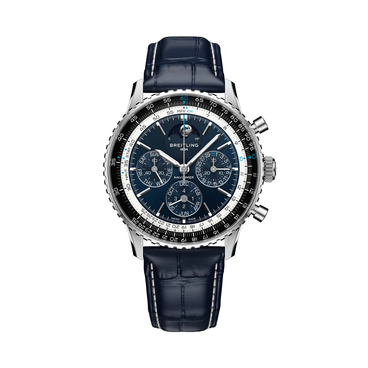 [SIMCHA-TOP500:BREITLING:LB19211A1C1P1:01] Breitling Navitimer B19 Chronograph 43 Perpetual Calendar – LB19211A1C1P1 official image