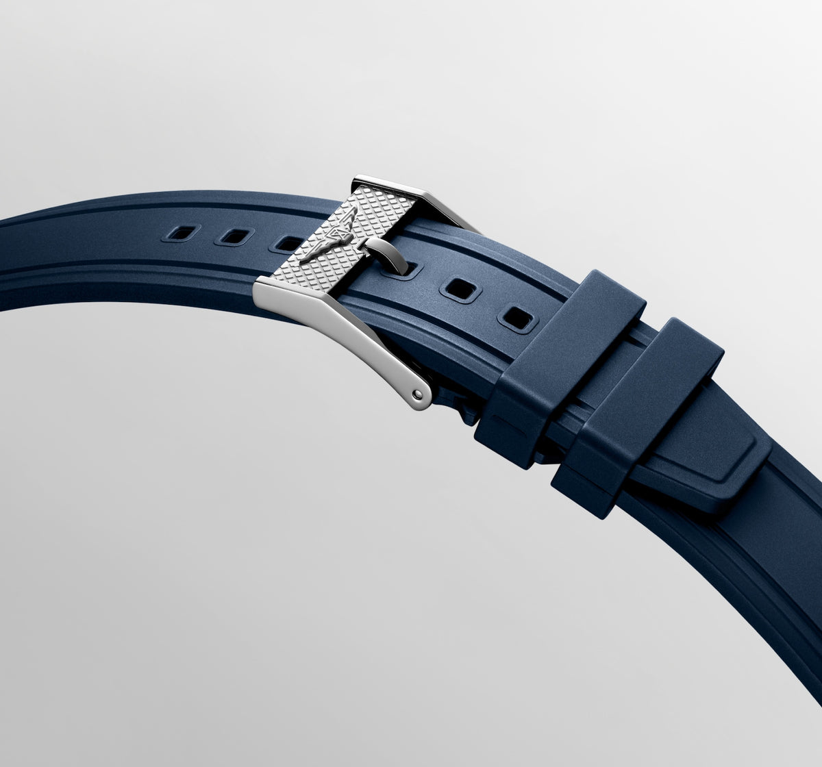 [SIMCHA-STANDALONE:L3.764.4.90.9:06] Longines Legend Diver 39.00 mm Automatic Blue lacquered polished Dial Blue Rubber strap Watch – L3.764.4.90.9 – LONGINES LEGEND DIVER L3.764.4.90.9 Automatic, Stainless steel, Blue lacquered polished, Strap Watch - Buckle