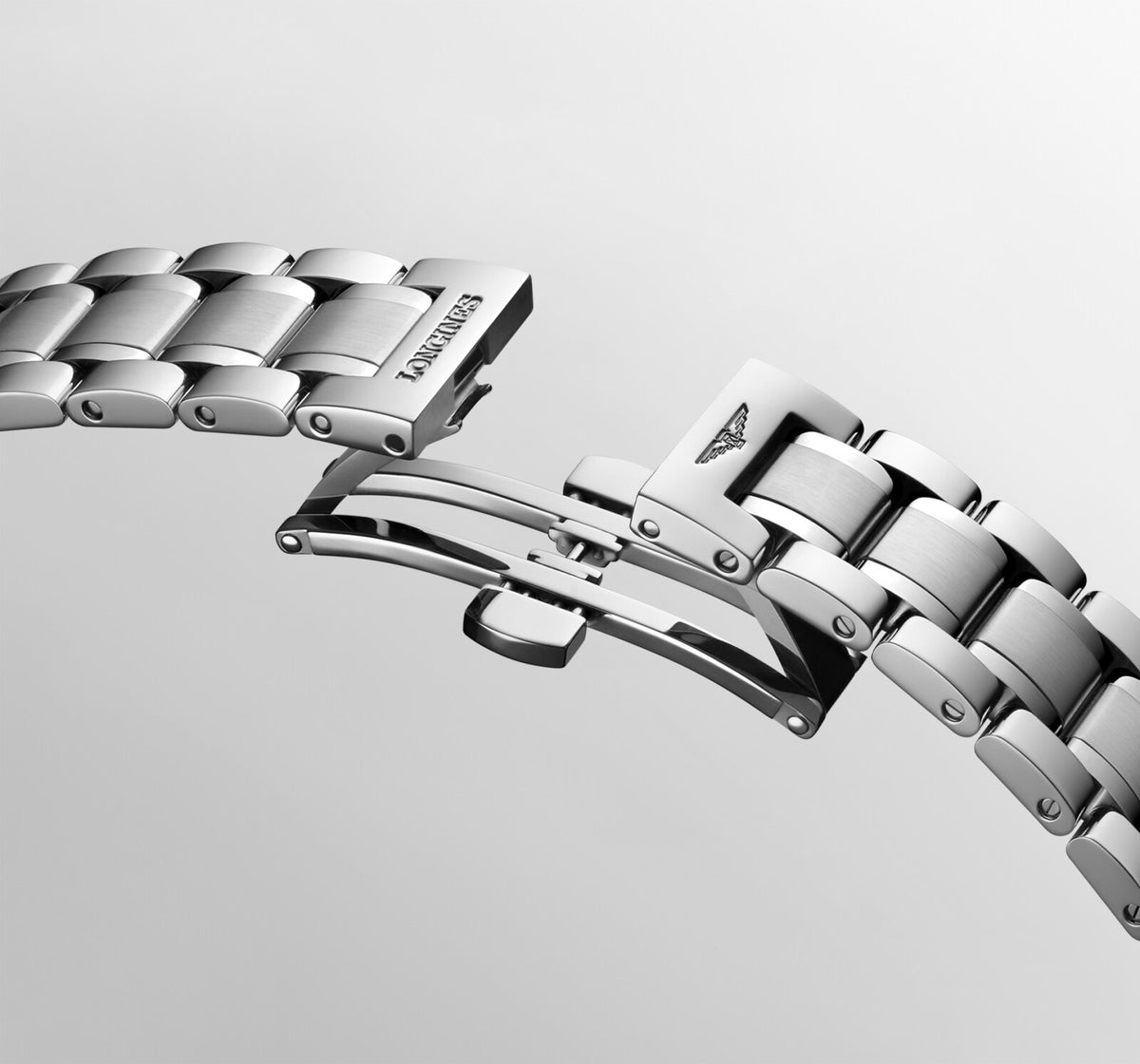 [SIMCHA-OFFICIAL-GALLERY:L2.357.4.78.6:07] Longines Master Collection 34.00mm Automatic Silver "barleycorn" Dial Stainless Steel Bracelet Watch — official gallery view 7