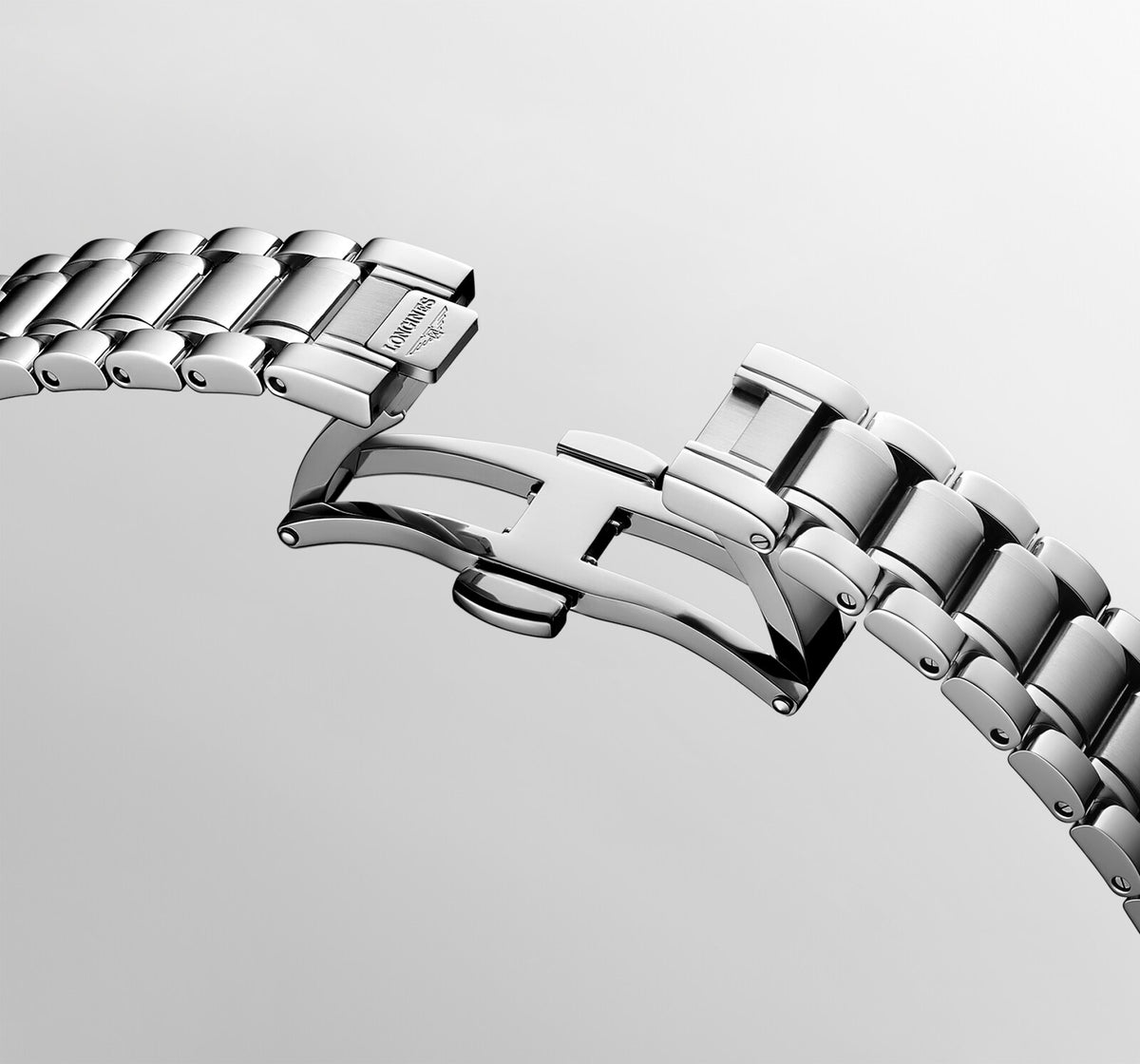 [SIMCHA-OFFICIAL-GALLERY:L2.449.4.73.6:08] Longines Master Collection 30.00mm Automatic Silver "barleycorn" Dial Stainless Steel Bracelet Watch — official gallery view 8