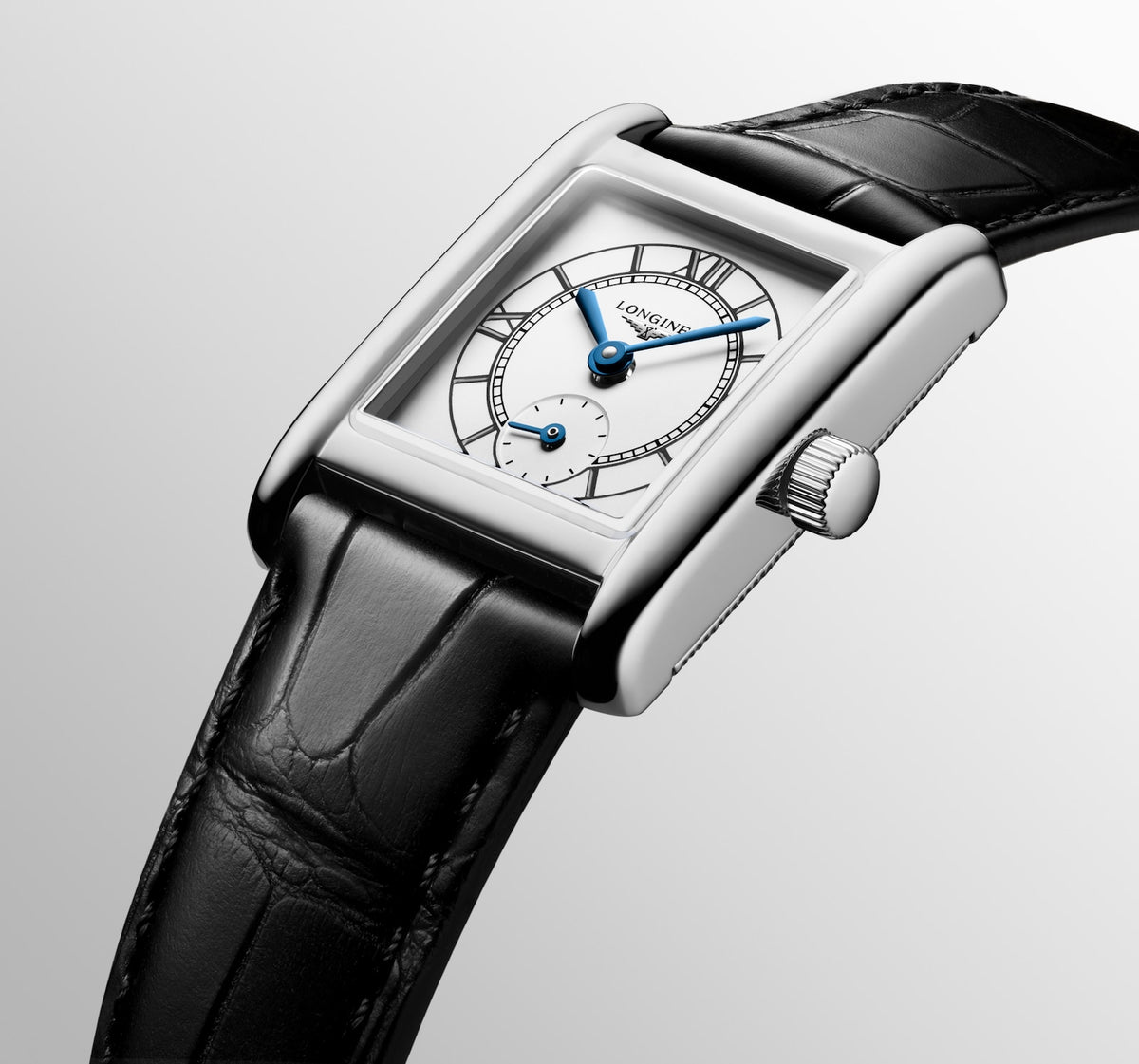 [SIMCHA-STANDALONE:L5.200.4.75.2:10] Longines Mini DolceVita 21.50 X 29.00 mm Quartz Opaline Ivory Dial Black Alligator strap Watch – L5.200.4.75.2 – LONGINES MINI DOLCEVITA L5.200.4.75.2 Quartz, Stainless steel, Opaline Ivory, Strap Watch - Banner
