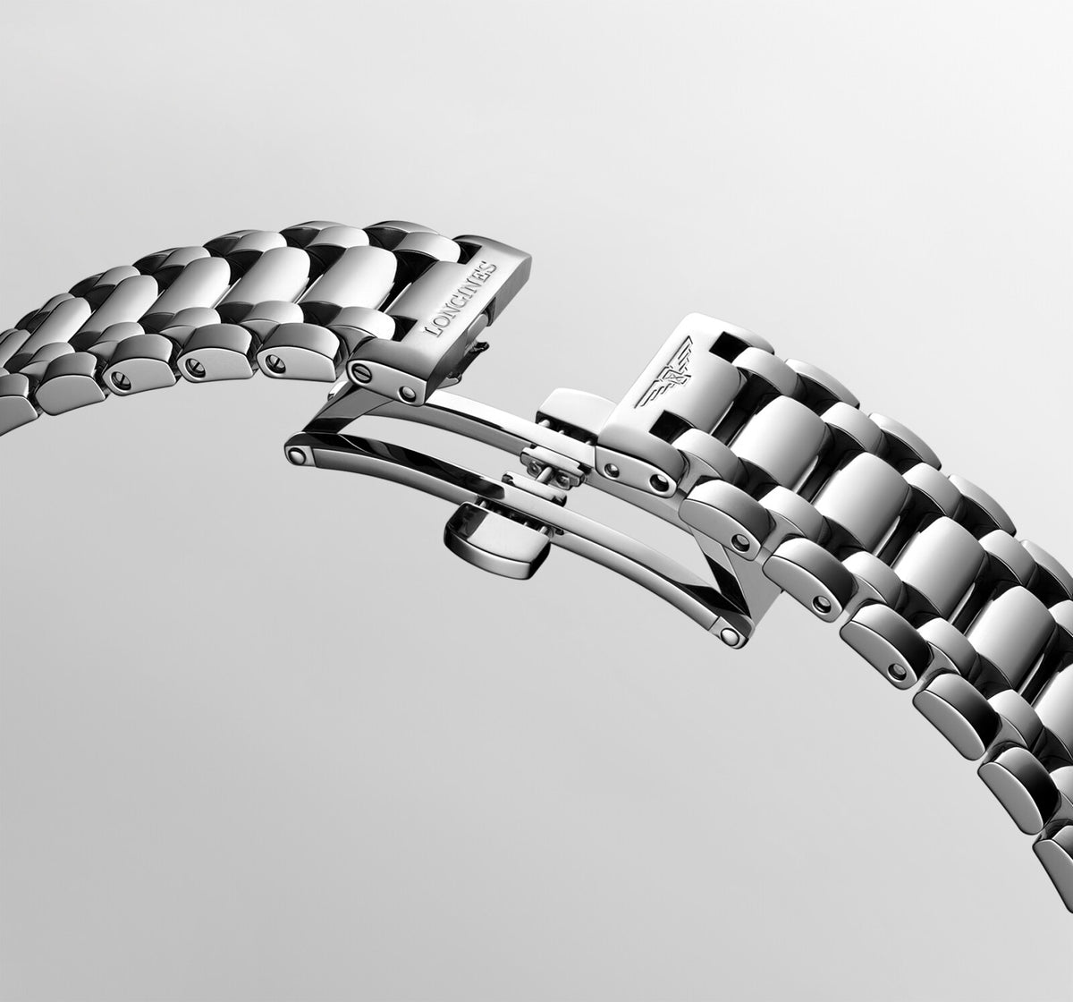 [SIMCHA-OFFICIAL-GALLERY:L8.123.4.87.6:07] Longines PrimaLuna 30.00mm Automatic White mother-of-pearl Dial Stainless Steel Bracelet Watch — official gallery view 7