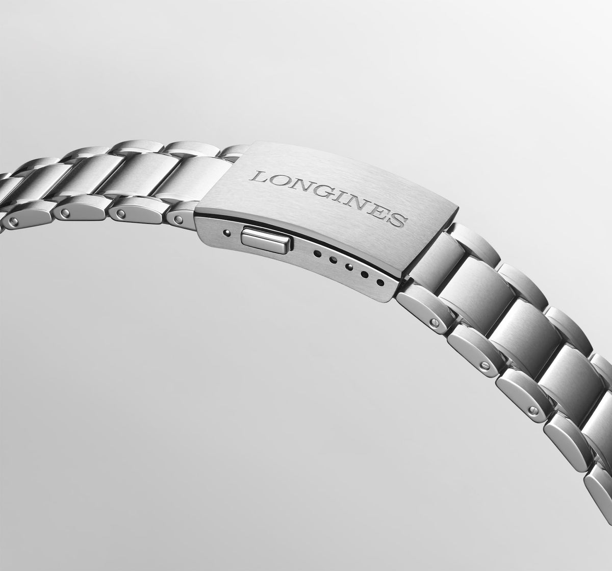 [SIMCHA-TOP500:LONGINES:L3.803.5.53.6:08] LONGINES SPIRIT ZULU TIME 1925 L3.803.5.53.6 Automatic, Stainless steel and rose gold 18 carats cap 200, Black matt, Bracelet Watch - Buckle