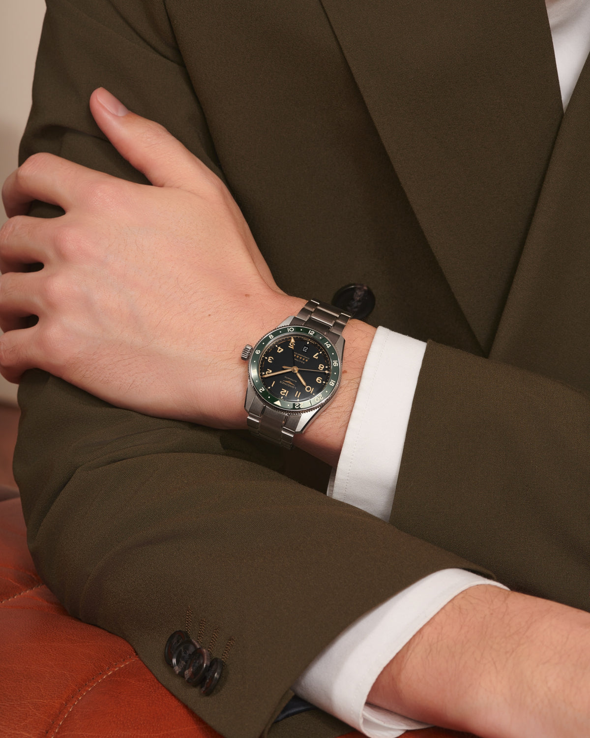 [SIMCHA-STANDALONE:L3.802.4.63.6:03] Longines Spirit Zulu Time 39.00 mm Automatic Anthracite Dial Stainless steel Bracelet Watch – L3.802.4.63.6 – LONGINES SPIRIT ZULU TIME L3.802.4.63.6 Automatic, Stainless steel and ceramic bezel, Anthracite, Bracelet Watch - Wristshot