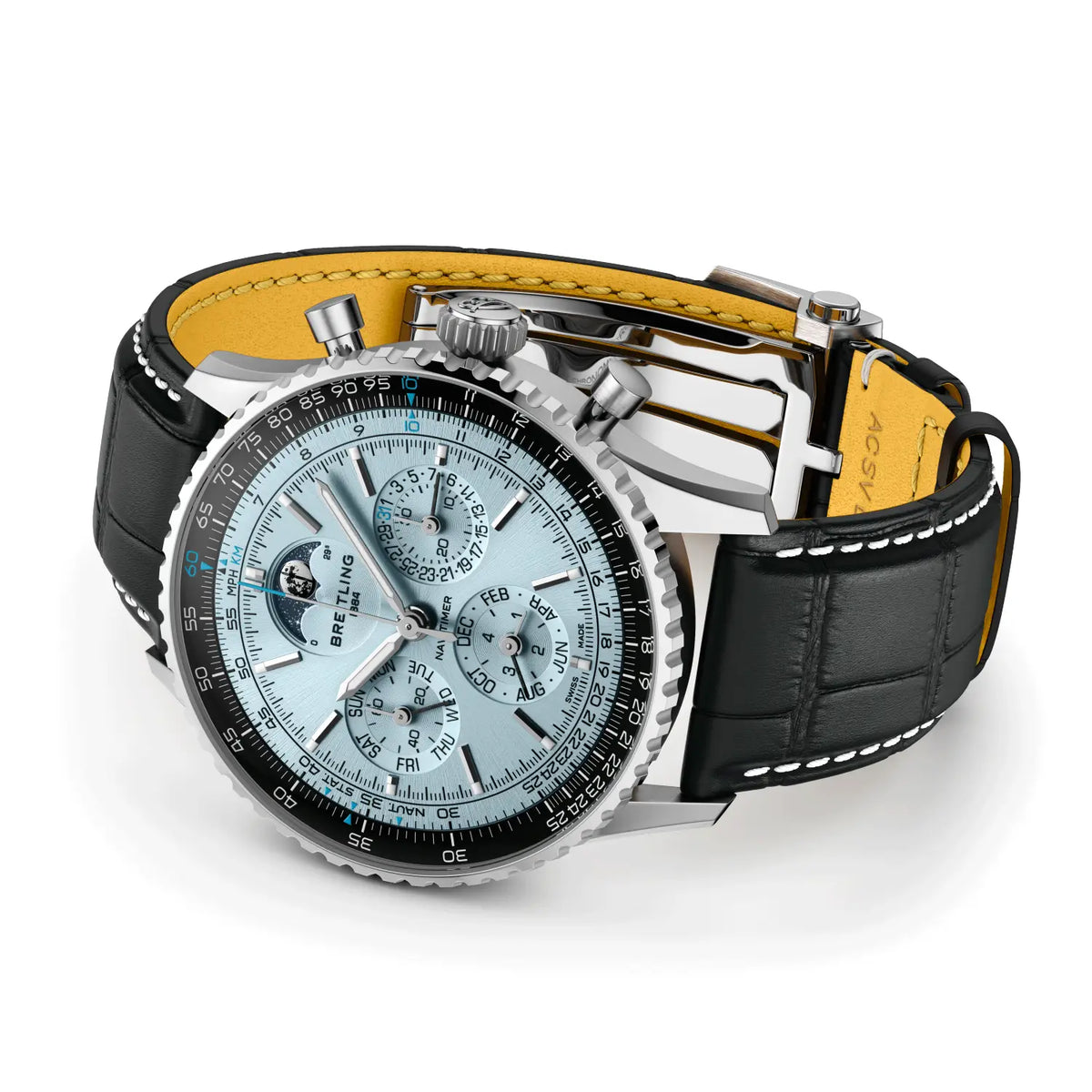 [SIMCHA-TOP500:BREITLING:PB1920251C1P1:03] Breitling Navitimer B19 Chronograph 43 Perpetual Calendar – PB1920251C1P1 official image