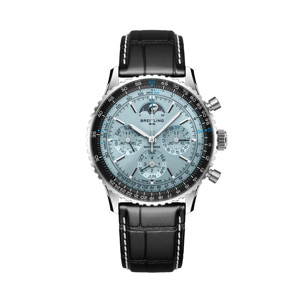 [SIMCHA-TOP500:BREITLING:PB1920251C1P1:01] Breitling Navitimer B19 Chronograph 43 Perpetual Calendar – PB1920251C1P1 official image