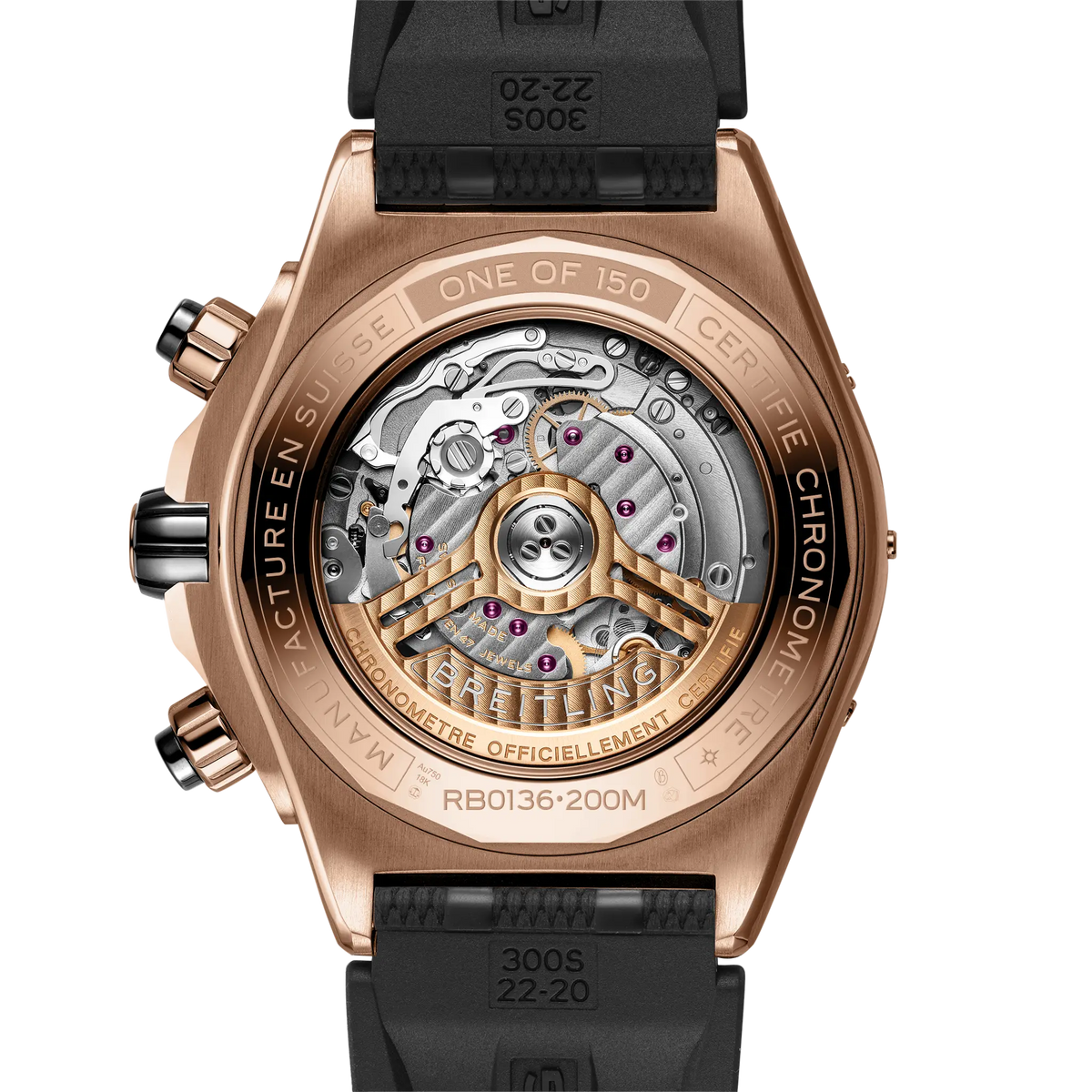 [SIMCHA-TOP500:BREITLING:RB01365A1B1S1:04] Breitling Super Chronomat B01 44 – RB01365A1B1S1 official image