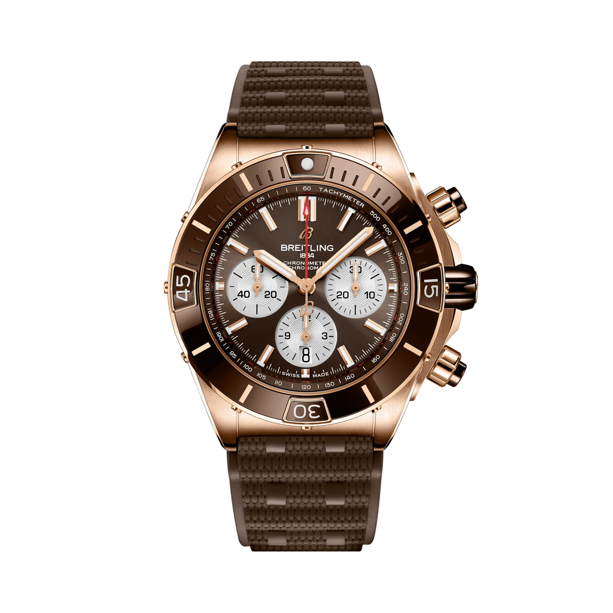 [SIMCHA-TOP500:BREITLING:RB0136E31Q1S1:01] Breitling Super Chronomat B01 44 – RB0136E31Q1S1 official image